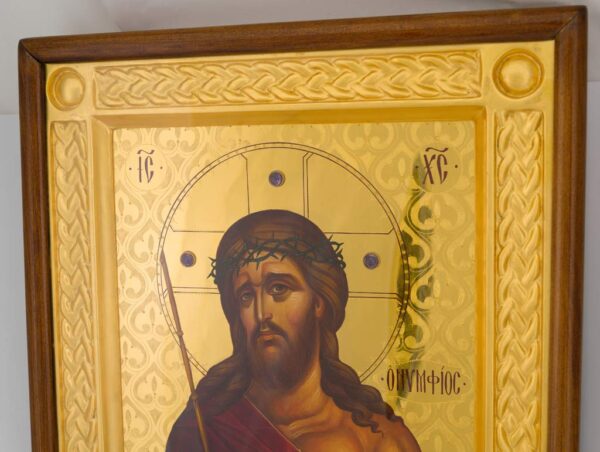 christ the bridegroom icon (framed) premium hand painted orthodox