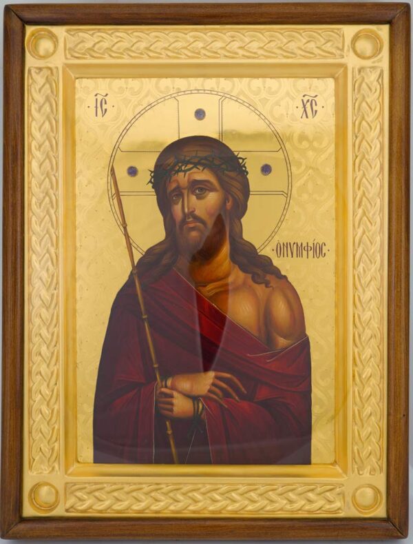christ the bridegroom icon (framed) premium hand painted orthodox
