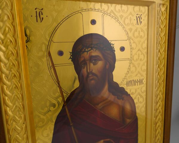 christ the bridegroom icon (framed) premium hand painted orthodox