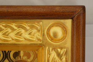 christ the bridegroom icon gold leaf background orthodox semi precious stones