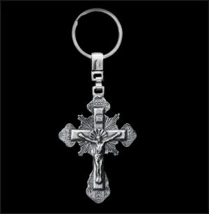 crucifix keychain orthodox B X