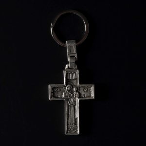 crucifix keychain theotokos B X..