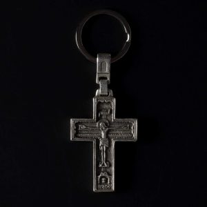 crucifix keychain theotokos B X.