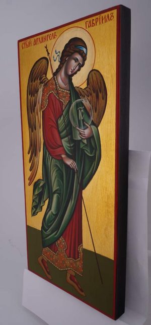 gabriel the archangel icon hand painted orthodox