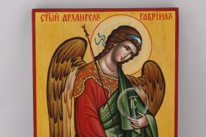gabriel the archangel icon hand painted orthodox