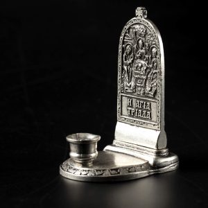 holy trinity candlestick orthodox candles