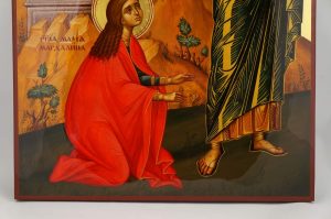 noli me tangere icon hand painted christ mary magdalene touch me not