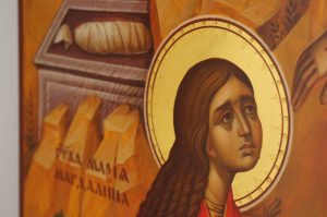 noli me tangere icon hand painted christ mary magdalene touch me not