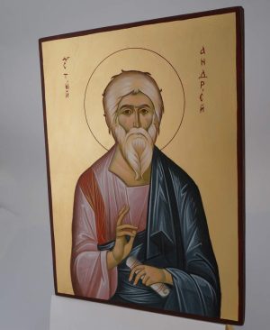 st andrew icon hand painted orthodox