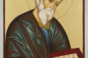 st matthew icon hand painted orthodox