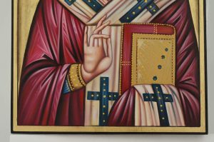 st nicholas icon hand painted orthodox