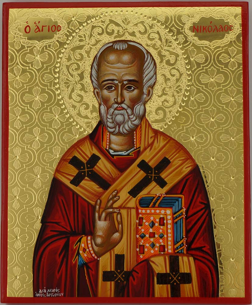 St Nicholas Icon Orthodox Icons BlessedMart
