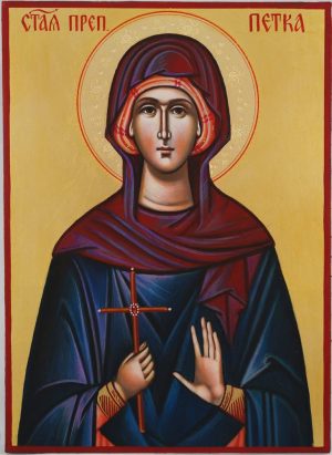 st paraskevi icon hand painted orthodox