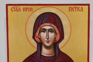 st paraskevi icon hand painted orthodox