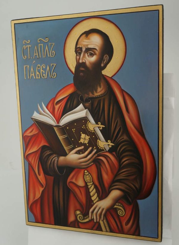 st paul the apostle icon hand painted orthodox