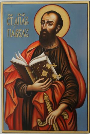 st paul the apostle icon hand painted orthodox