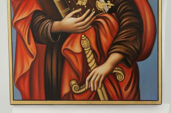 st paul the apostle icon hand painted orthodox