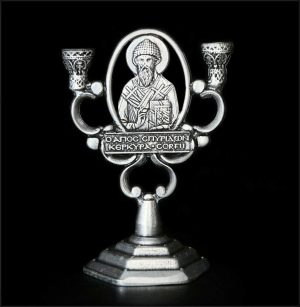 st spyridon candlestick orthodox K .X