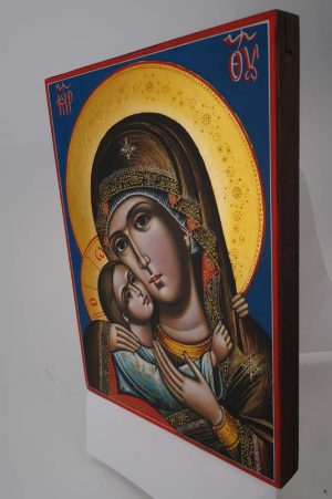 theotokos tenderness icon (rila monastery) hand painted orthodox