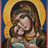 theotokos tenderness icon (rila monastery) hand painted orthodox