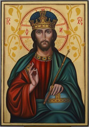 christ ruler of all icon hand painted orthodox