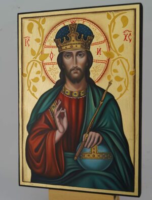 christ ruler of all icon hand painted orthodox