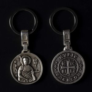 saint menas keychain orthodox B X.