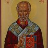 st nicholas of myra icon hand painted greek