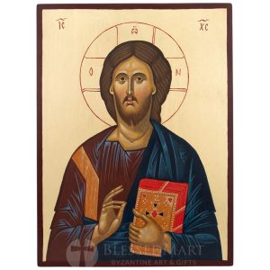 christ pantocrator icon (mount athos)