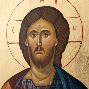 christ pantocrator icon (mount athos)