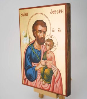 saint joseph icon hand painted orthodox