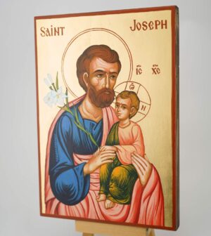 saint joseph icon hand painted orthodox