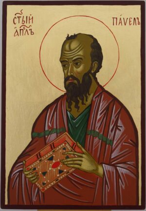 st paul the apostle icon hand painted orthodox