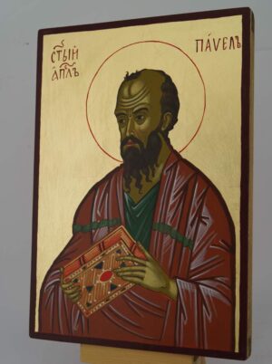 st paul the apostle icon hand painted orthodox