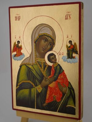 theotokos of the passion icon hand painted russian orthodox