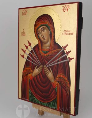 mother of god of the seven arrows icon
