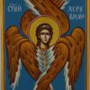 cherub icon hand painted byzantine