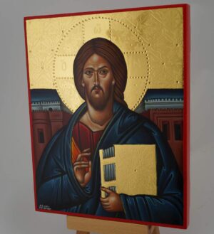 christ pantocrator sinai icon hand painted orthodox