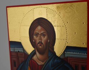 christ pantocrator sinai icon hand painted orthodox