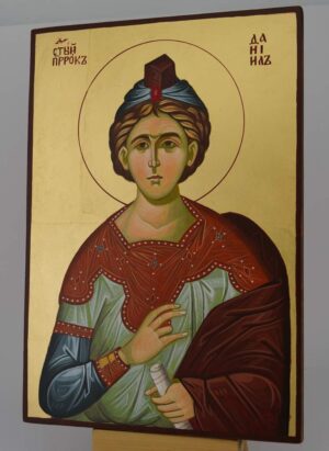 holy prophet daniel icon hand painted orthodox