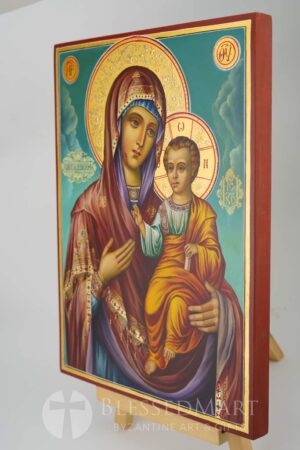 panagia portaitissa icon hand painted orthodox