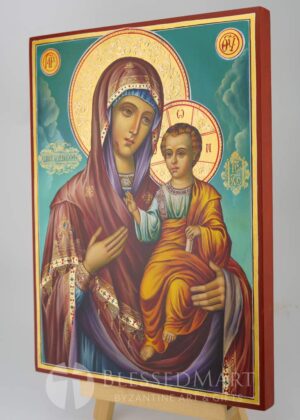 panagia portaitissa icon hand painted orthodox