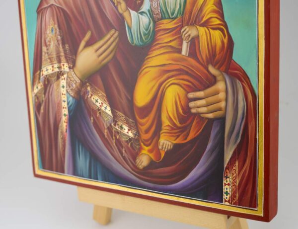 panagia portaitissa icon hand painted orthodox