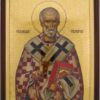 saint nicholas of myra icon premium hand painted orthodox icon