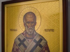 saint nicholas of myra icon premium hand painted orthodox icon