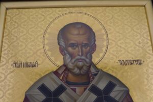 saint nicholas of myra icon premium hand painted orthodox icon