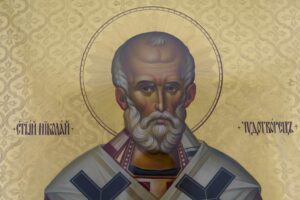 saint nicholas of myra icon premium hand painted orthodox icon