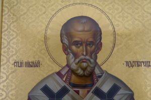 saint nicholas of myra icon premium hand painted orthodox icon