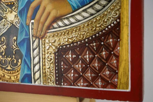 st demetrios icon hand painted orthodox