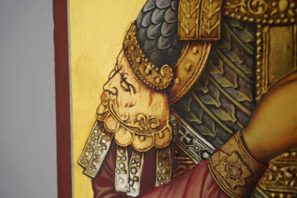st demetrios icon hand painted orthodox